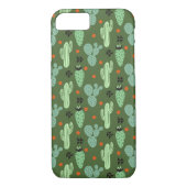 Abstract Hipster Cactus Desert Patroon Case-Mate iPhone Case (Achterkant)