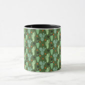 Abstract Hipster Cactus Desert Patroon Mok (Midden)