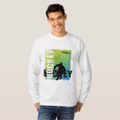 Abstract Hockey (mannen) T-shirt (Voorkant volledig)