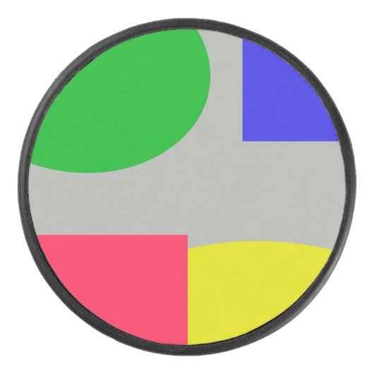 Abstract Hockey Puck (Voorkant)