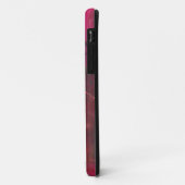 abstract hoesje met rode steen kristal (Achterkant/links)