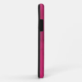 abstract hoesje met rode steen kristal (Achterkant/rechts)