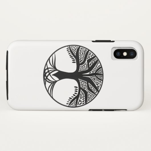Abstract Hoesje van Life iPhone X (Achterkant (horizontaal))