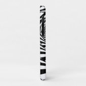 Abstract Hoesje voor zwarte en witte ronddraaiing (Achterkant/links)