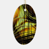 Abstract Honeygold Ornament (Rechts)
