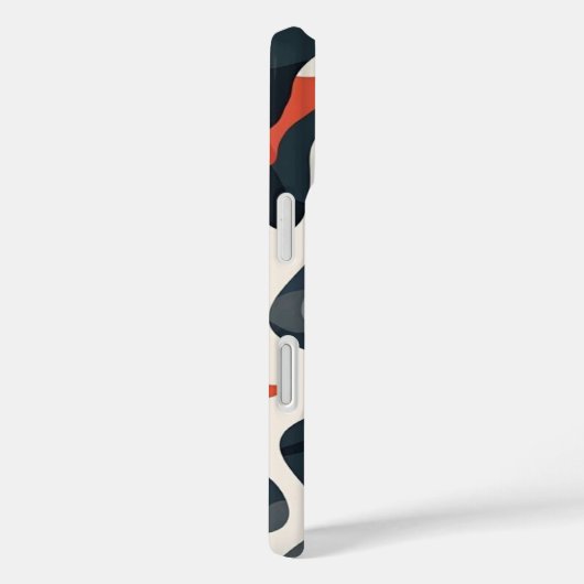 Abstract Hoogtekaart Ontwerp Hoesje (Achterkant / Rechts)