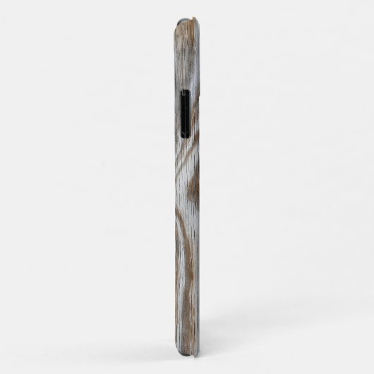 abstract hout met bijtend weefsel Case-Mate iPhone case (Achterkant/rechts)