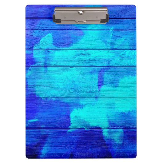  Abstract hout Schilderen #5 Klembord (Voorkant)
