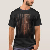 Abstract hout t-shirt (Voorkant)