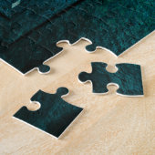 Abstract houten kubus legpuzzel (Zijkant)