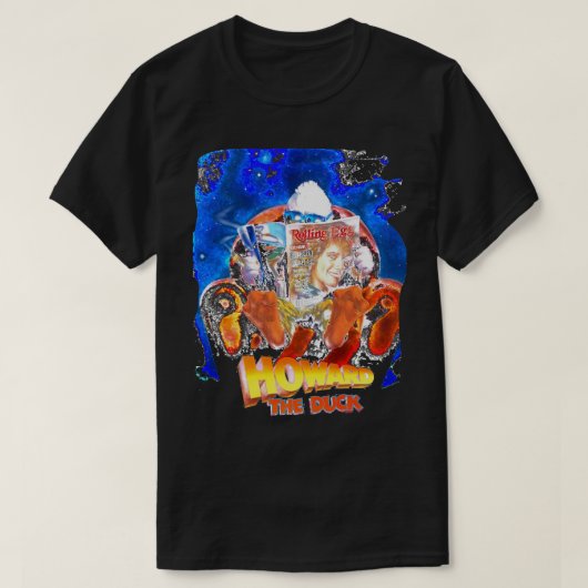 Abstract Howard the Duck Master Art voor Th T-shirt (Design voorkant)