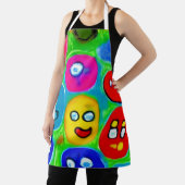 Abstract huisdierengesteente schort (Insitu)