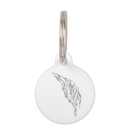 abstract huisdierpenning