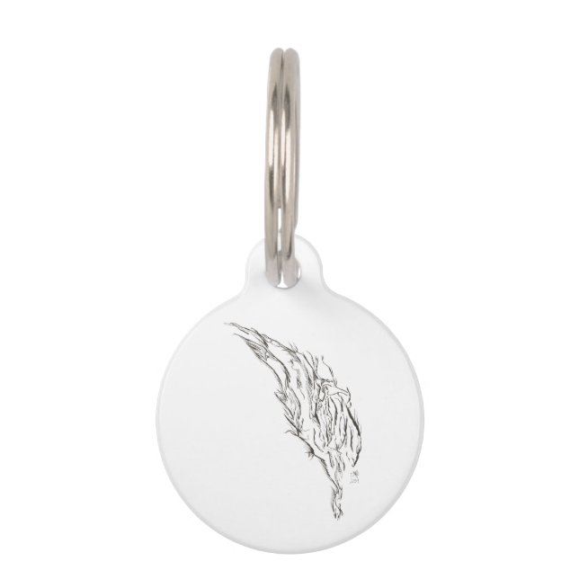 abstract huisdierpenning (Voorkant)