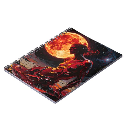 Abstract Human & Imaginary World Photo Notebook Notitieboek (Linkerzijde)