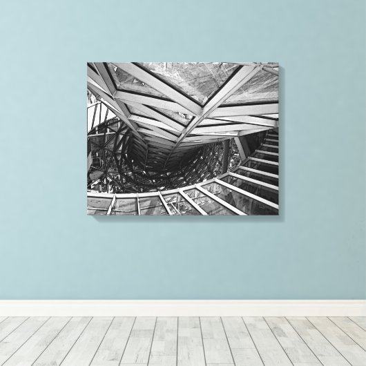 ABSTRACT I CANVAS AFDRUK (Insitu (Houten vloer))
