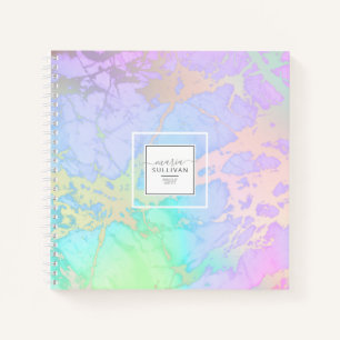 Abstract ID798 van de Pastel-regenboogeilanden Notitieboek