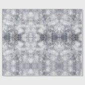 Abstract ijsgrijs winterpatroon, cadeaupapier (Vlak)