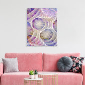 Abstract - IJspaleis - Rechthoekige Canvaskunst Canvas Afdruk (Insitu (Woonkamer))