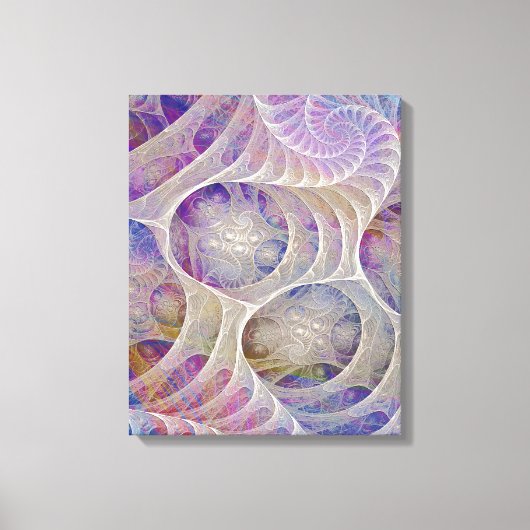 Abstract - IJspaleis - Rechthoekige Canvaskunst Canvas Afdruk (Voorkant)