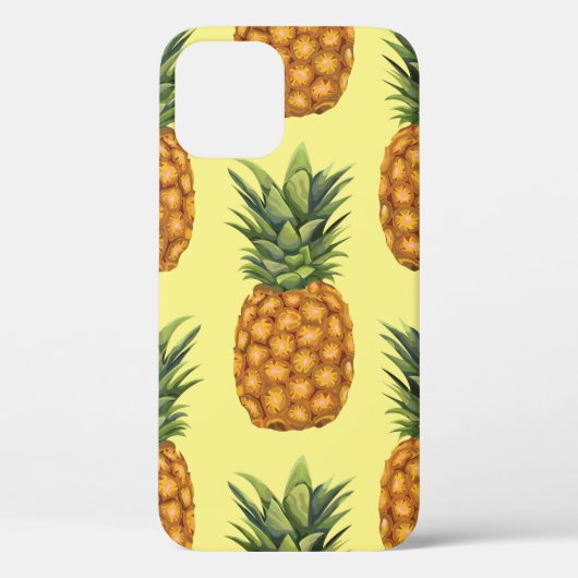 Abstract illustratiepatroon voor ananassen van lui Case-Mate iPhone case (Achterkant)