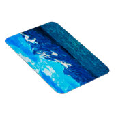 Abstract impressionisme in bergweidegebied magneet (Rechterzijde)