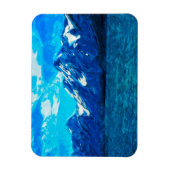 Abstract impressionisme in bergweidegebied magneet (Verticaal)