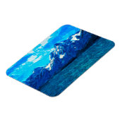 Abstract impressionisme in bergweidegebied magneet (Linkerzijde)