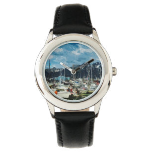 Abstract impressionisme in de omgeving van Alaska Horloge