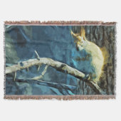 Abstract impressionisme van de Amerikaanse rode ee Deken (Voorkant)