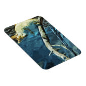 Abstract impressionisme van de Amerikaanse rode ee Magneet (Rechterzijde)