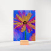 Abstract impressionistisch schilderij Briefkaart