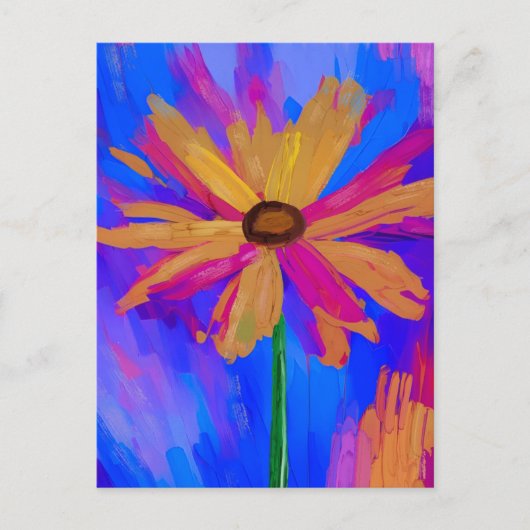 Abstract impressionistisch schilderij Briefkaart (Voorkant)