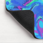 Abstract in Blues, Greens & Purples Muismat (Hoek)