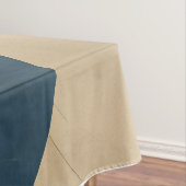 Abstract in Blues, Tan, and Rust Tablecloth Tafelkleed (Voorbeeld)