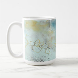 Abstract in Cold Wax & Oils Koffiemok