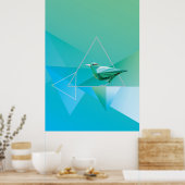 Abstract in Natuur Poster (Keuken)