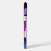 Abstract in paars Case-Mate iPhone case (Achterkant / Rechts)