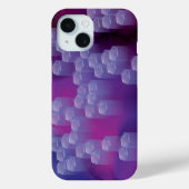 Abstract in paars Case-Mate iPhone case (Achterkant)