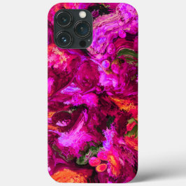 Abstract in paren, Sinaasappels en groenen Case-Mate iPhone Case