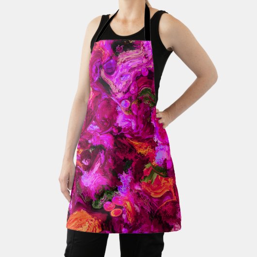 Abstract in paren, Sinaasappels en groenen Schort (Insitu)