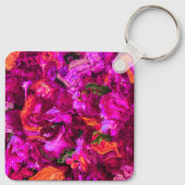 Abstract in paren, Sinaasappels en groenen Sleutelhanger (Achterkant)