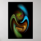 Abstract in perfectie poster (Voorkant)
