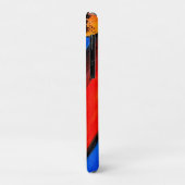 Abstract in Red IPhone-case Case-Mate iPhone Case (Achterkant/links)