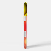 Abstract in rood en geel Case-Mate iPhone case (Achterkant / Rechts)