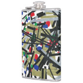 Abstract in tape en briefvormen 1 heupfles (Links)