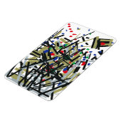 Abstract in tape en briefvormen 1 magneet (Linkerzijde)