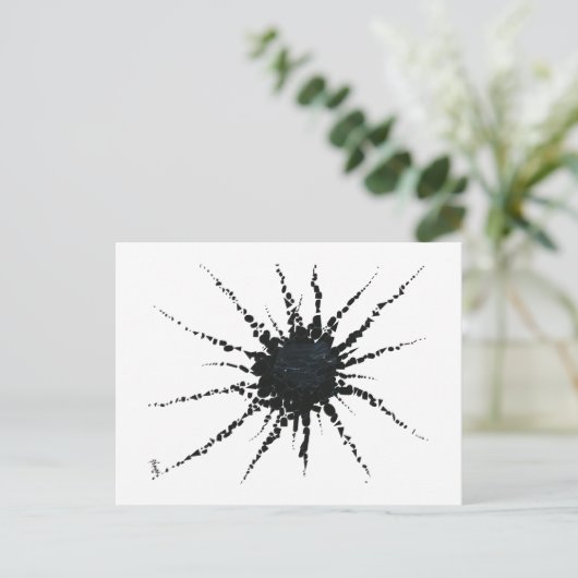 Abstract in tape en briefvormen 3 briefkaart (Staand voorkant)