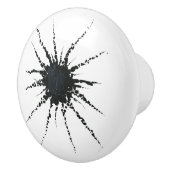 Abstract in tape en briefvormen 3 keramische knop (Rechts)