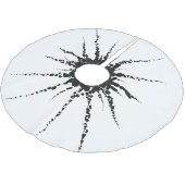 Abstract in tape en briefvormen 3 kerstboom rok (Gekanteld)